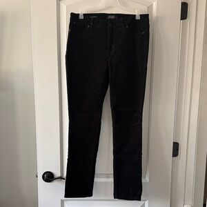 Talbots Black Corduroy Straight Leg Women’s Jeans